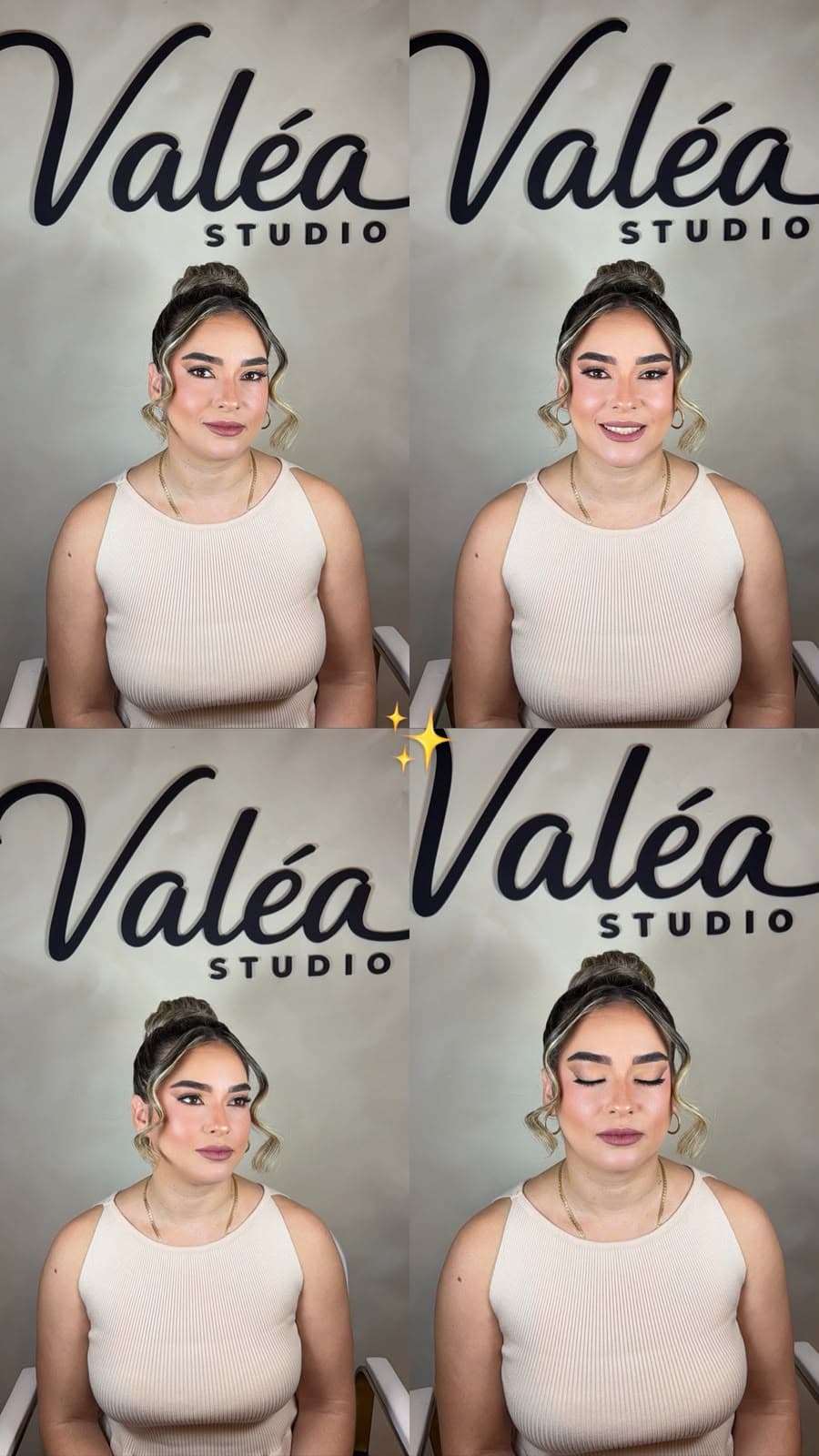 Peinado con ondas Miami Valea Studio
